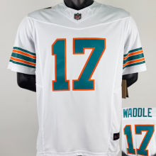 WADDLE #17 Men's Miami Dolphins NFL Jersey 海豚
