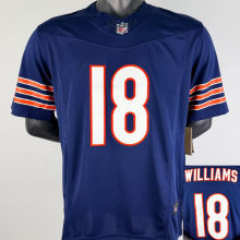 WILLIAMS #18 Men's Chicago Bears NFL Jersey 熊队