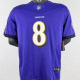 JACKSON #8 Men's Baltimore Ravens NFL Jersey 乌鸦