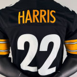 HARRIS #22 Men's Pittsburgh Steelers NFL Jersey 钢人