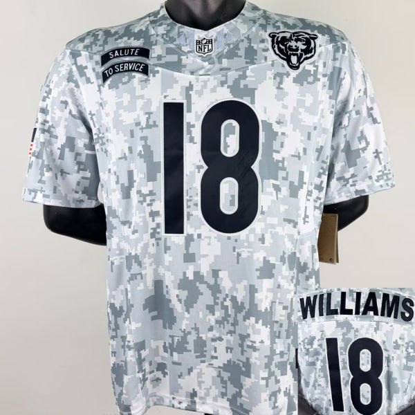 WILLIAMS #18 Men's Chicago Bears NFL Jersey 熊队