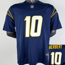 HERBERT #10 Men's Los Angeles Chargers NFL Jersey 闪电