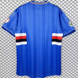 2000/2001 Sampdoria Home Retro Soccer Jersey