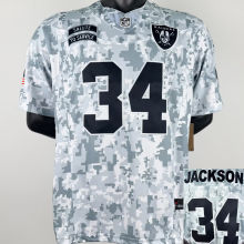 JACKSON #34 Men's Las Vegas Raiders NFL Jersey 突袭者