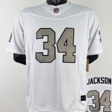 JACKSON #34 Men's Las Vegas Raiders NFL Jersey 突袭者