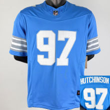HUTCHINSON #97 Men's Detroit Lions NFL Jersey 雄狮