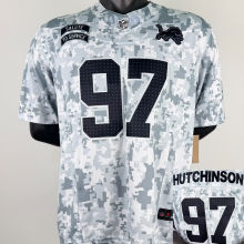 HUTCHINSON #97 Men's Detroit Lions NFL Jersey 雄狮