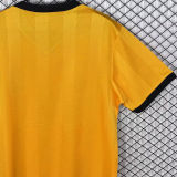 1986/1988 Wolves Home Yellow Retro Soccer Jersey