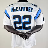 McCAFFREY #22 Men's Carolina Panthers NFL Jersey 黑豹