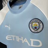 2026 Man City Home Blue And WhiteTraining Sweater