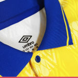 1994 Colombia Home Yellow Retro Long Sleeve Soccer Jersey