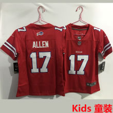 ALLEN #17 Buffalo Bills Kids NFL Jersey 布法罗比尔