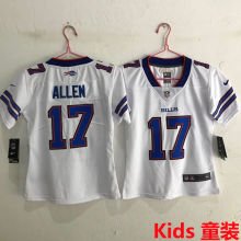 ALLEN #17 Buffalo Bills Kids NFL Jersey 布法罗比尔