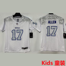 ALLEN #17 Buffalo Bills Kids NFL Jersey 布法罗比尔