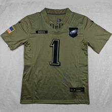 HURTS #1 Men's Philadelphia Eagles NFL Jersey  老鹰