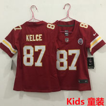 KELCE #87 Kansas City Chiefs Kids NFL Jersey 酋长
