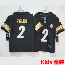 FIELDS #2 Pittsburgh Steelers Kids NFL Jersey 钢人