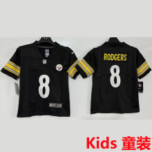 RODGERS #8 Pittsburgh Steelers Kids NFL Jersey 钢人
