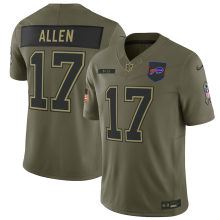 ALLEN # 17 Men's Buffalo Bills NFL Jersey  布法罗比尔