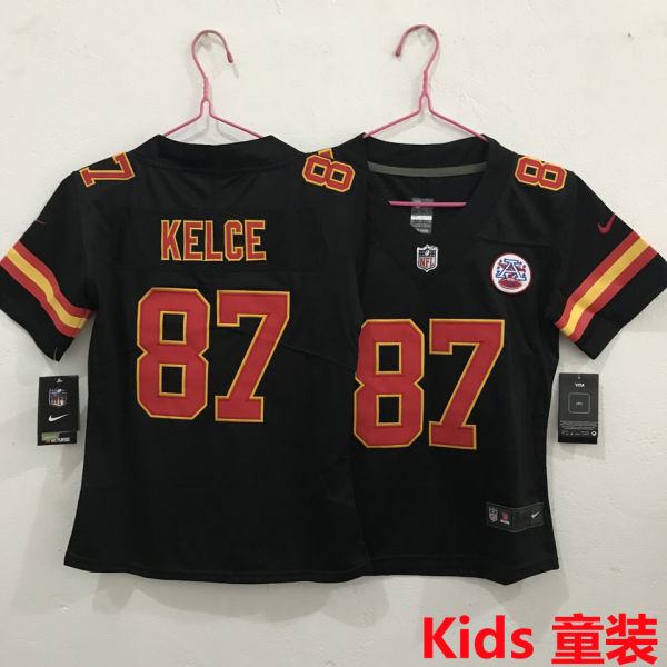 KELCE #87 Kansas City Chiefs Kids NFL Jersey 酋长