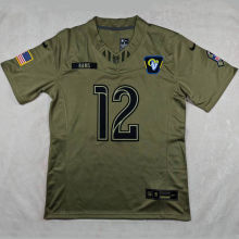 NACUA #12 Men's Los Angeles Rams NFL Jersey 公羊