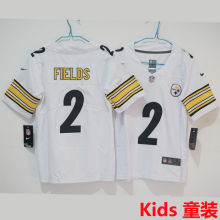 FIELDS #2 Pittsburgh Steelers Kids NFL Jersey 钢人