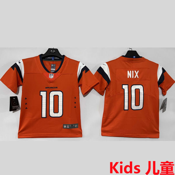 NIX #10 Denver Broncos Kids NFL Jersey 野马