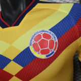 2026/27 Colombia Special Edition Yellow Player Version Soccer Jersey