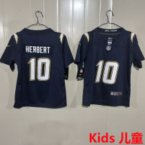 HERBERT #10 Los Angeles Chargers Kids NFL Jersey 闪电