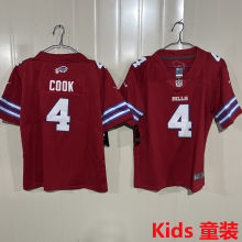COOK #4 Buffalo Bills Kids NFL Jersey 布法罗比尔