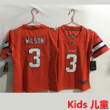 WILSON #3 Denver Broncos Kids NFL Jersey 野马
