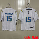 McCONKEY #15 Los Angeles Chargers Kids NFL Jersey 闪电