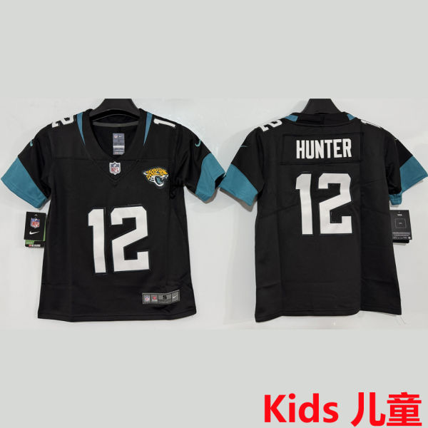 HUNTER #12 Jacksonville Jaguars Kids NFL Jersey 美洲虎