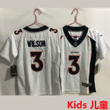 WILSON #3 Denver Broncos Kids NFL Jersey 野马