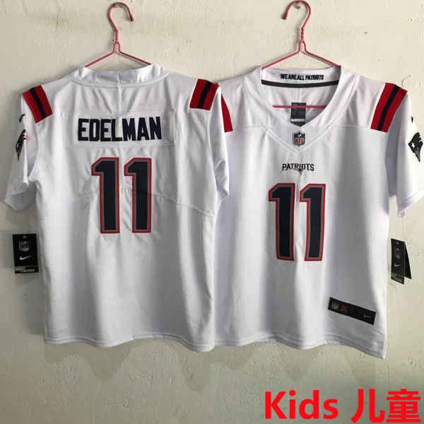 EDELMAN #11 New England Patriots Kids NFL Jersey 爱国者
