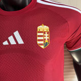 2026/27 Hungary Home Red  Player Version Soccer Jersey