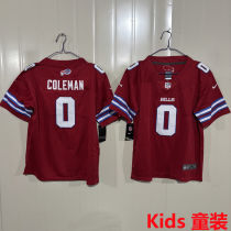 COLEMAN #0 Buffalo Bills Kids NFL Jersey 布法罗比尔