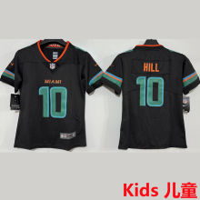 HILL #10 Miami Dolphins Kids NFL Jersey 海豚