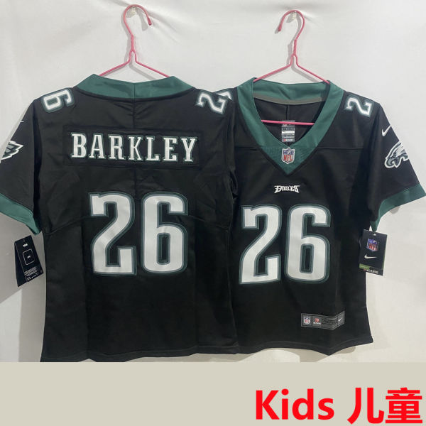 BARKLEY #26 Philadelphia Eagles Kids NFL Jersey 老鹰