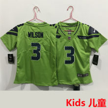 WILSON #3 Seattle Seahawks Kids NFL Jersey 海鹰