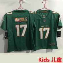 WADDLE#17 Miami Dolphins Kids NFL Jersey 海豚