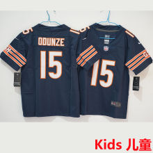 ODUNZE #15 Chicago Bears Kids NFL Jersey 熊队