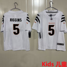 HIGGINS #5 Cincinnati Bengals Kids NFL Jersey 猛虎