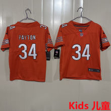 PAYTON #34 Chicago Bears Kids NFL Jersey 熊队