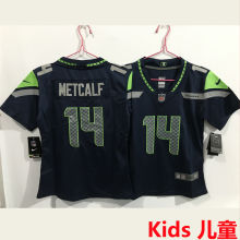 METCALF #14 Seattle Seahawks Kids NFL Jersey 海鹰