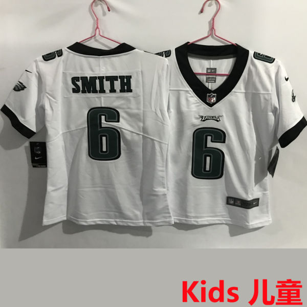 SMITH  #6 Philadelphia Eagles Kids NFL Jersey 老鹰