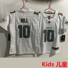 HILL #10 Miami Dolphins Kids NFL Jersey 海豚