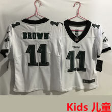 BROWN #11 Philadelphia Eagles Kids NFL Jersey 老鹰