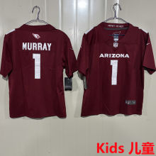 MURRAY #1 Arizona Cardinals Kids NFL Jersey 红雀