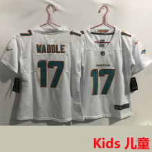 WADDLE#17 Miami Dolphins Kids NFL Jersey 海豚